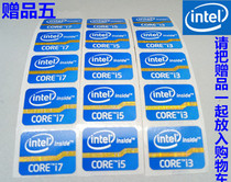 Second and third generation I3 I5 I7 notebook label