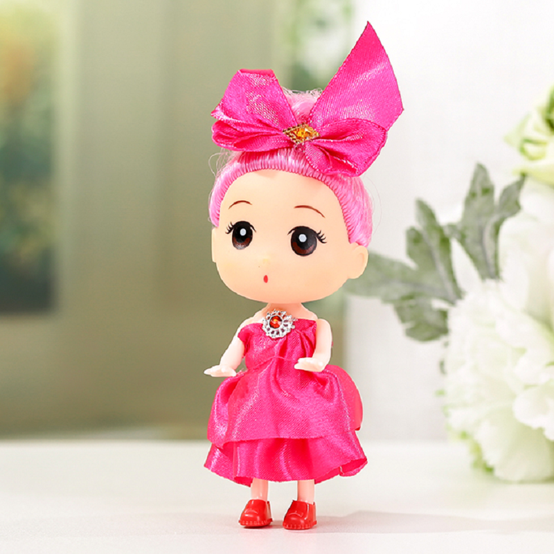 迷你单个公仔小芭比洋娃娃女孩公主布娃娃