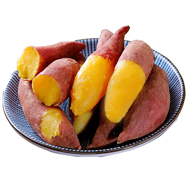 花珍谷小香薯临安天目山新鲜小红薯板栗红薯新鲜农家自种地瓜番薯_亲