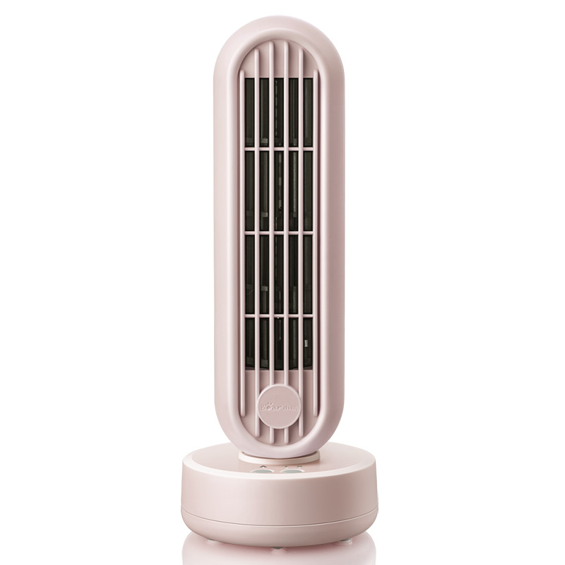 bear mini tower fan office desktop mini fan usb mute student dormitory bed desktop fan home network red large volume anion purification small fan desk plug-in