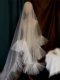 새로운 Super Fairy Veil Grab Rod Yarn 신부 웨딩 스타일 스타일링 머리 장식 White Studio Photography Props Fushionable 새로운 Super Fairy Veil Grab Rod Yarn 신부 웨딩 스타일 스타일링 머리 장식 White Studio Photography Props Fushionable