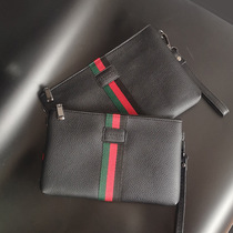 Fast Hand Mesh Red Hand Grab Bag Striped Envelope Envelope Bag of Europe and America Great and Social Spirituality Small for men and women