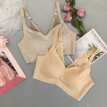 Ancient Princess Beauty Back Bra Underwear woman no steel ring to woo back No Traceless Lace summer style Bra Sleep smear