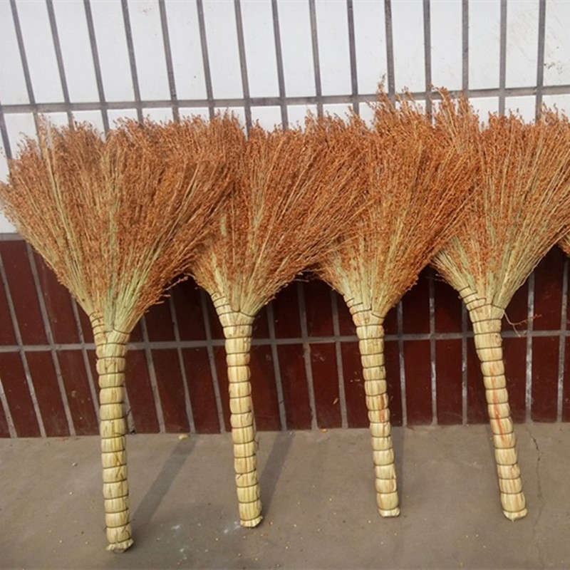 梦典扫帚畚箕组合大小高粱苗扫帚笤帚小扫把家用加厚手工工厂学校