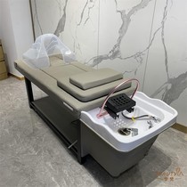 New beauty salon shampoo bed water circulation head therapy bed hair salon special fumigation moxibustion bed barber shop ear bed