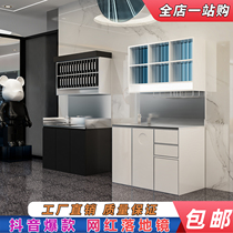 Barber shop special dyeing cream hanging display rack hair salon dyeing cream storage rack hairdressing shop stainless steel storage cabinet dyeing cream rack