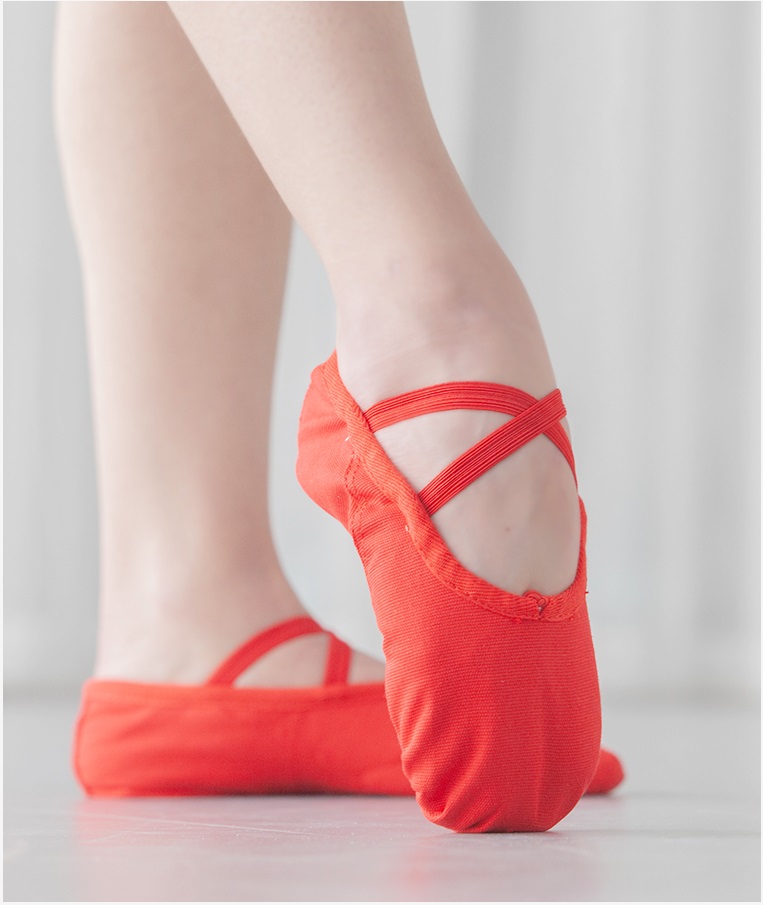 children's ballet dance shoes soft sole female children's dance shoes indoor chinese dance practice male cat paw body yoga camel