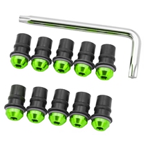 Suitable for Honda CB500X CB500F CBR1000 modified plum blossom windshield screw windshield screw