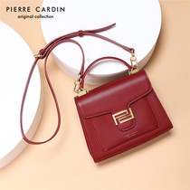Pilkardan 2020 autumn winter new book of the year red women bag wedding bag genuine leather handbag single shoulder inclined cross-pack