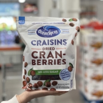 Shanghai costco OceanSpray Youxinpei Low Sugar Dried Cranberries Baked Candied Dried Fruit 1220g