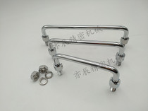 Round bar folding handle Iron Chrome plated C-UWAFNT9 C-UWAFN8 Stainless steel