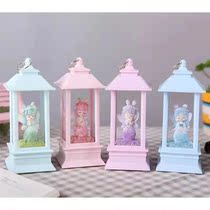 Fantasy Forest new girls heart high-value crystal wind lantern micro-view ornament small night light birthday gift souvenir
