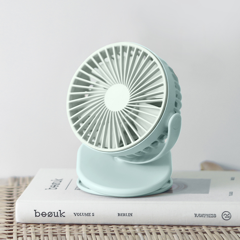 solove small fan mute student bedside usb mini portable small desk clip fan
