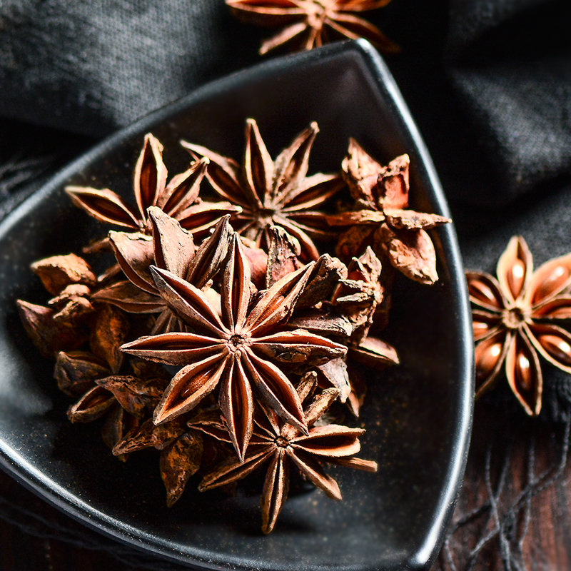 奥淼中药材 八角 川菜香料肉厚味浓 北茴香大料大茴 实体店铺50g