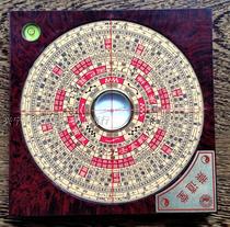 The new 5-inch RMBthree pan easy-to-pan Xuanang compass Luo via Jiang pan in Xingning Dang Hall in Guangdong