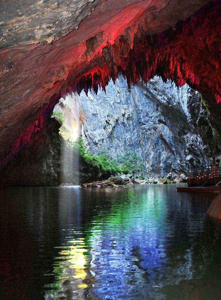 蜂抢清远英德洞天仙境游船景区电子票七彩溶洞华南第一天坑等多票种可