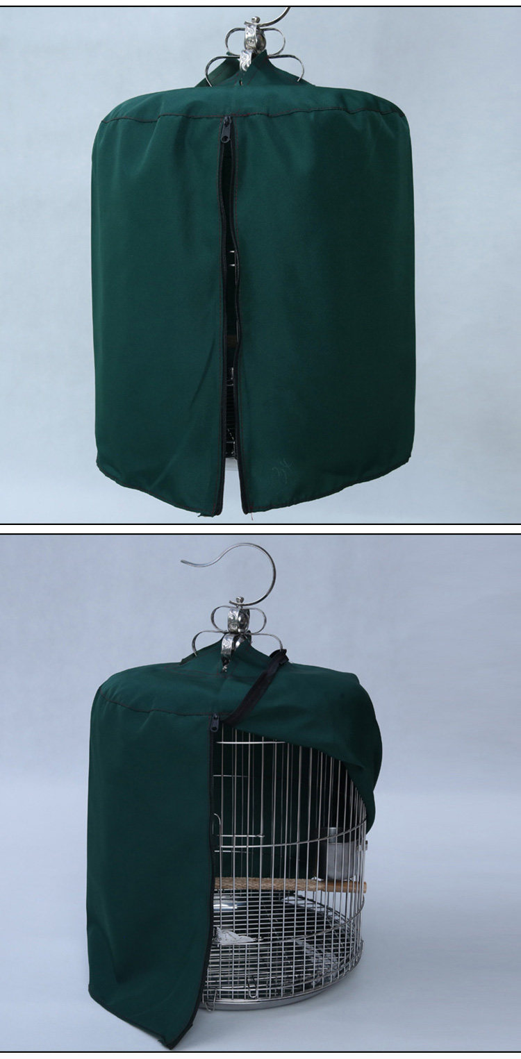 画眉鸟笼衣笼罩笼布圆形画眉鸟笼用布罩八哥鹩哥笼罩布围布子配件