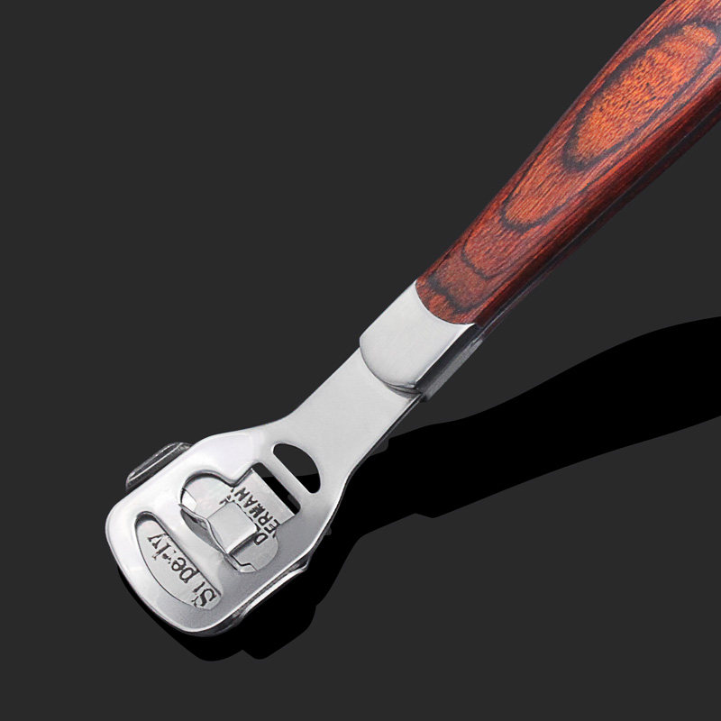 修脚器去死皮老茧 刨脚刮脚刀磨脚神器家用磨脚石修脚刀套装