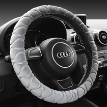 Steering wheel cover Winter fashion non-slip creative warm short plush Volkswagen universal mens and womens car handle cover