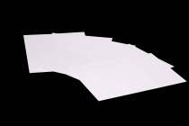 Huayi Philatelic Book 230g white background single-sided clear core double protection (each sheet) White insert 1-6 lines 6 specifications