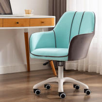 Small space computer chair student dormitory learning sofa chair book house Net red chair lifting rotating writing chair home