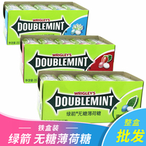 Green Arrow sugar-free mints 35 iron boxes*15 bottles throat lozenges Cool candy snack candy wholesale