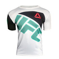 UFC mouth cannon Conor McGregor mens t-shirt Boxing mma Muay Thai Sanda fighting training short-sleeved tight clothes