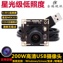 Jerevision 1080P200W HD USB camera module computer starlight low illumination driver-free H264