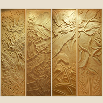 Outdoor sandstone sculpture Sand stone relief Hotel front desk image wall European-style villa decoration carved sand sculpture wall decoration