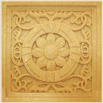 Artificial sandstone relief mural sandstone stone background wall European-style villa exterior wall decoration handmade sand carving board art brick