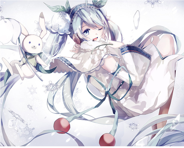 初音未来被胶水粘住拉