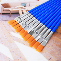 Childrens painting brush Graffiti coloring Acrylic watercolor paint Kindergarten hook line pen row pen Gouache nylon brush