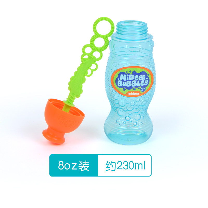 mideer milu baby bubble water supplement safe and non-toxic children's bubble blowing tool bubble machine outdoor toy