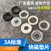 American 3A Standard Quick Fit Mat Food Grade Gasket Stainless Steel Joint Spacer Imported Silicone RMBthree B C
