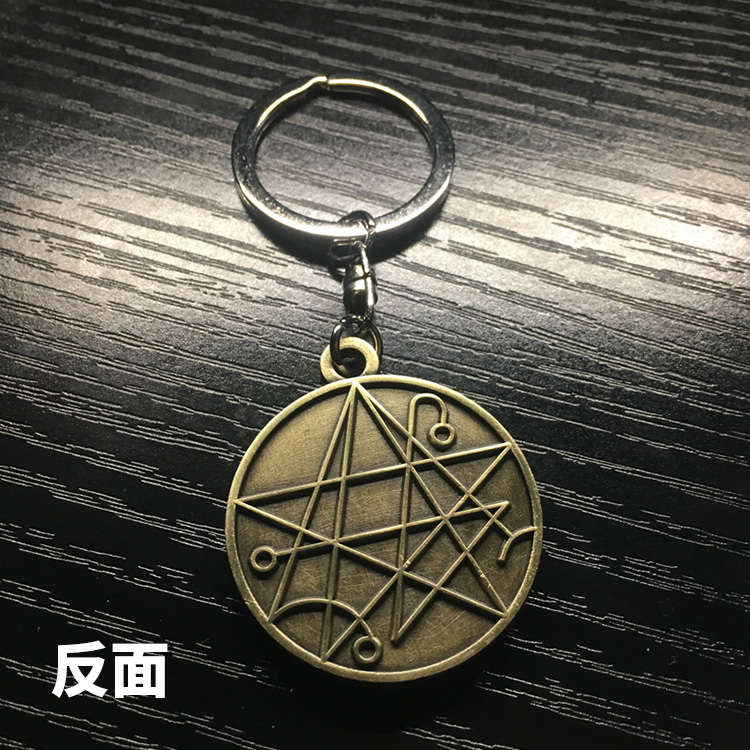 克苏鲁神话周边三神器旧印钥匙环旧神之印coc trpg跑团桌游礼物