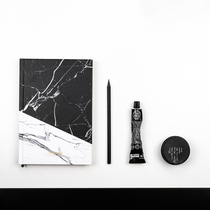 Notebook art exquisite simple College students hipster thick notebook business hand book ins Wind