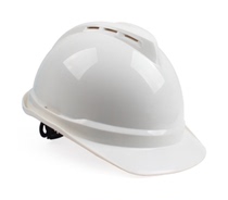 MSA Maisian luxury PE perforated helmet One-finger keycap lining knitted cloth sweat-absorbing belt D-shaped jaw belt