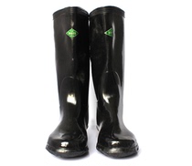 Tianjin Shuangan acid and alkali resistant high boots suitable for acid and alkali and general chemical operations foot protective equipment 35CM