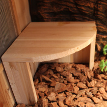 Reptile supplies solid wood to avoid caves tortoises Guangong lizards shelter reptile houses fir boxes fir boxes