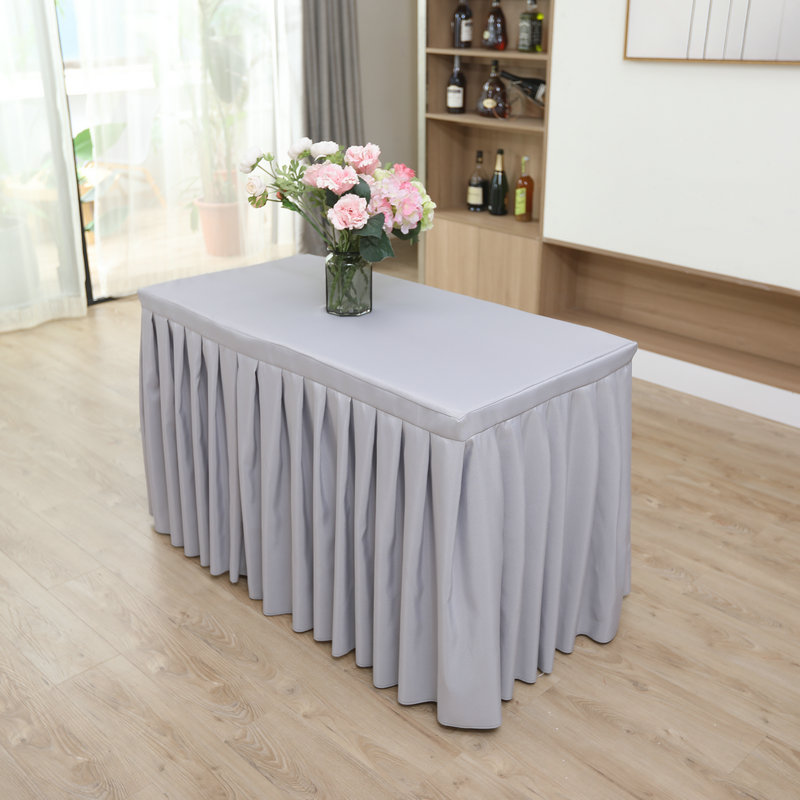 定做ibm桌布桌套桌罩台布签到台裙会议桌裙婚庆展会活动台布台裙