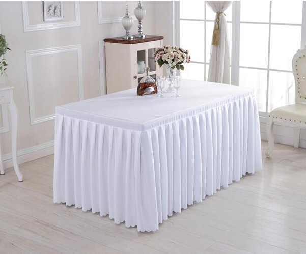 定做ibm桌布桌套桌罩台布签到台裙会议桌裙婚庆展会活动台布台裙-阿里