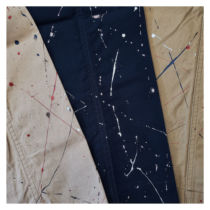 Spot VISVIM 20SS ICT CHINO PANTS splashing ink casual cloth PANTS