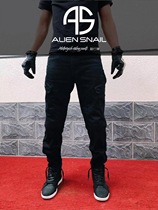 AS Alien Snail Riding Pants Spring New Locomotive Rider rider Jeans Casual retro tooling Moto slow rebound
