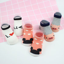 Summer baby socks Children Baby Cotton boat Socks girls socks indoor cartoon non-slip floor socks toddler socks