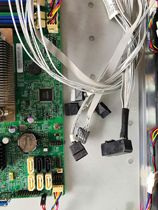 12G Hard disk data line SFF8643 turn SATA3 1 towed 4 ultra-detached machine 10%-array card wire