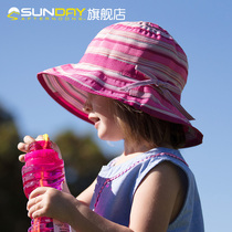American Sunday Afternoons poppy Girl fashion sun hat Princess hat anti ultraviolet light thin