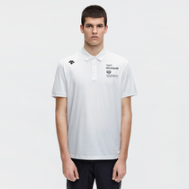 (Live exclusive) DESCENTE di Sante man TRAINING short sleeve POLO shirt