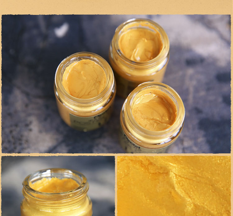 金墨汁抄经金色墨水毛笔书法初学者文房四宝pentel进口金粉30ml_6折