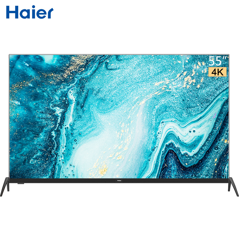 Haier/海尔LU55C71 55英寸4K高清智能液晶智慧语控全面屏平板电视