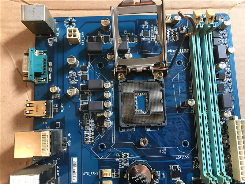 gigabyte/技嘉 p61-s3 lga1155针主板 h61大板 全固态22纳米超h67